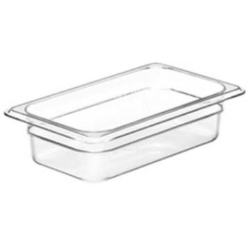 Cambro kantine 1/4-65 mm klar polycarbonat 26.5x32.5 cm