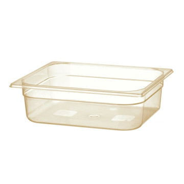 GN 1/2 beholder, motstandsdyktig mot høye temperaturer, HENDI, GN 1/2, 6,1L, Transparent, 325x265x(H)100mm