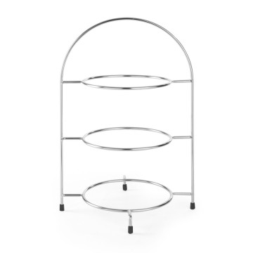 Serveringsstativ for tallerkener, HENDI, tallerkener maks. Ø 275 mm, 290x290x(H)440mm