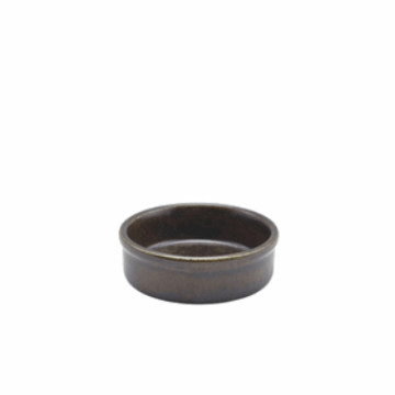Cinder Black Tapas Dish 10cm. sort 17cl.