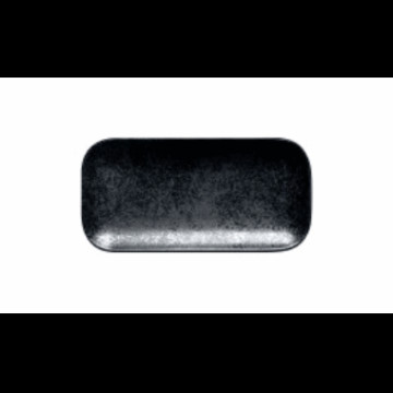 KARBON rektangulær tallerken 22x11cm