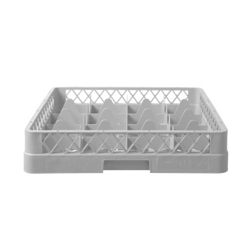 Oppvaskmaskinkurv for glass, HENDI, 16 rom, 500x500x(H)104mm