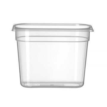 Beholder GN 1/4 polypropylen, HENDI, Profi Line, GN 1/4, 5,5L, Transparent, 265x162x(H)200mm