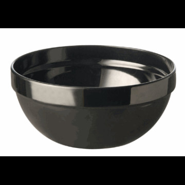 Melamin stablebolle svart Ø20cm H9.2cm 1.8ltr