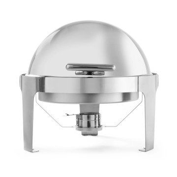 Rolltop-Chafing fat - rund, HENDI, 5,6L, 510x540x(H)480mm