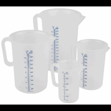 Litermål 5ltr. Polypropylen. lukket ht