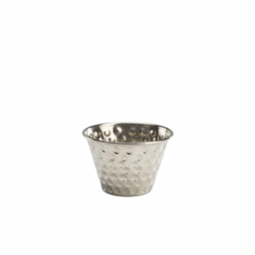 11.5cl. Stainless Steel Hammered Ramekin