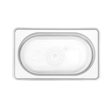 Beholder GN 1/9 HACCP, HENDI, GN 1/9, 0,9L, Gjennomsiktig, 176x108x(H)100mm