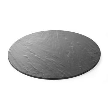 Platå, rundt - skiferdesign, HENDI, -430x(H)7mm