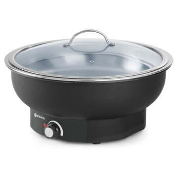 Snitskål elektrisk Tesino, HENDI, Kitchen Line, 6,8L, 230V/500W, âŒ€405x(H)240mm
