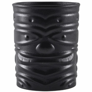 Tiki mug lav. svart 30 cl