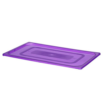 Lokk til GN-beholdere lilla, HENDI, GN 1/1, lilla, 530x325mm