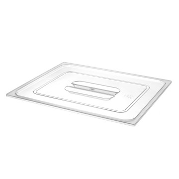 Lokk til GN-beholdere, HENDI, GN 2/1, Transparent, 650x530mm