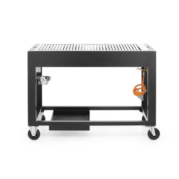 Gassgrill Tampa, HENDI, Sort, 10kW, 1260x580x(H)900mm