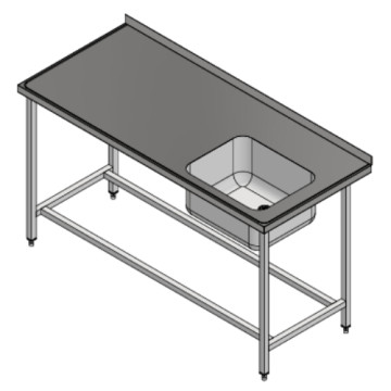 RSP plain kumbenk h.side 1600x700x900mm