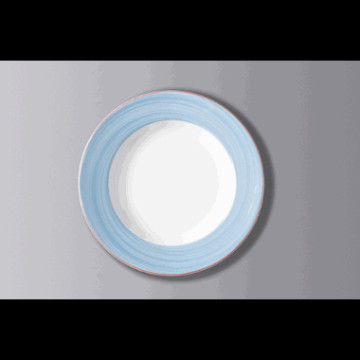 BAHAMAS FLAT tallerken 26.5 CM SKY BLUE
