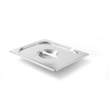 Lokk til GN-beholdere med suppe-/sausøse, HENDI, Kitchen Line, GN 1/2, 265x325mm