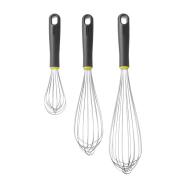 Fransk visp med 8 stive tråder, HENDI, designet av Robert Bronwasser, blå, (L)415mm