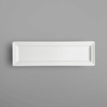 REKTANGULÆR FLAT TALLERKEN 26 x 8 CM
