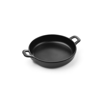 Mini rund panne Little Chef, HENDI, svart, 189x147x(H)37mm