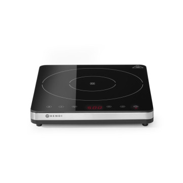 Induksjonskomfyr modell 2000, HENDI, Kitchen Line, 230V/2000W, 295x400x(H)42mm