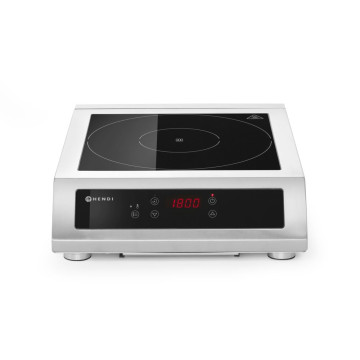 Induksjonskomfyr modell 3500 D XL, HENDI, Profi Line, 230V/3500W, 390x560x(H)120mm