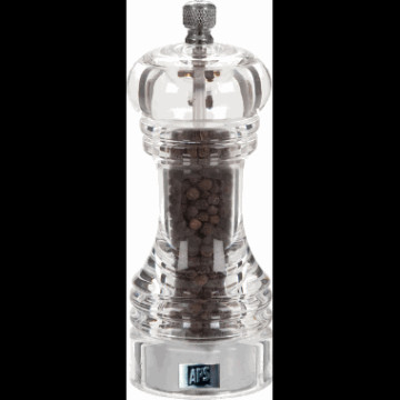 Pepperkvern akryl  Karbonkvern 15cm Ø5.5