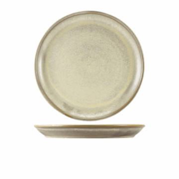 TerraPorcel Matt Grey Coupe Plate 27.5cm