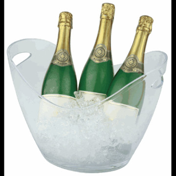 Champagne/ vinkjøler 35x27 H25.5cm Klar Acryl