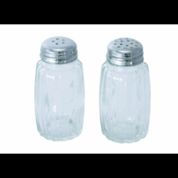 Pepperstrøer glass/stål 80 mm høy - stk