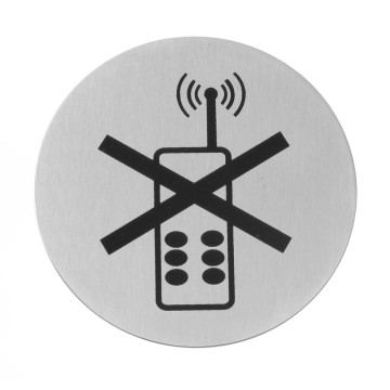 Dørskilt, HENDI, mobil av, âŒ€75mm