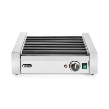 Pølserullegrill – én sone, HENDI, 7 ruller, 230V/740W, 525x365x(H)176mm