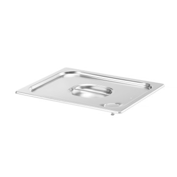Lokk til GN-beholdere med silikonkant, HENDI, Profi Line, GN 1/2, 265x325mm