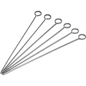 Grillspidd rfr stål 25 cm - 6 stk.