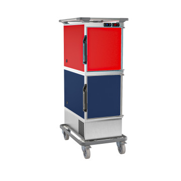 SDX® THERMOBOX® KE120 ECO (4+4 GN1/1) 160mm hjul Excenterlås