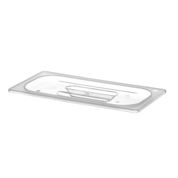 Lokk til GN-beholdere, GN 1/3, Transparent, 325x176mm