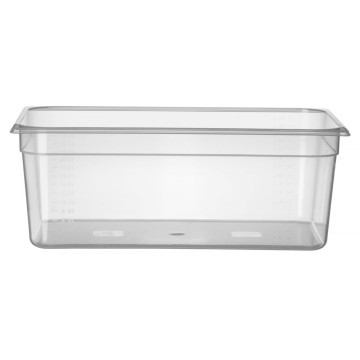 Beholder GN 1/1 polypropylen, HENDI, Profi Line, GN 1/1, 28L, Transparent, 530x325x(H)200mm