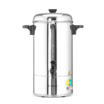 Perkolator enkeltvegget, HENDI, 6L, 230V/1500W, 355x355x(H)470mm