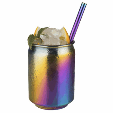 Drinkglass rfr regnbue 0.35L. isolert