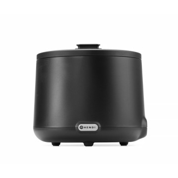 Suppekjele HENDI UNIQ, HENDI, designet av Robert Bronwasser, 8L, svart, 220-240V/500W, âŒ€365x(H)325mm