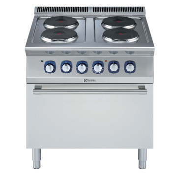 KOMFYR 4 PLATER+OVN 800 MM-230V