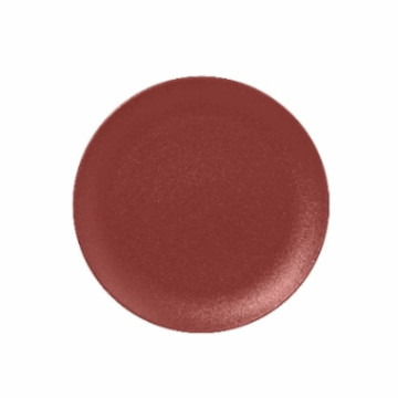 Neofusion tallerken uten fane 24cm. rød