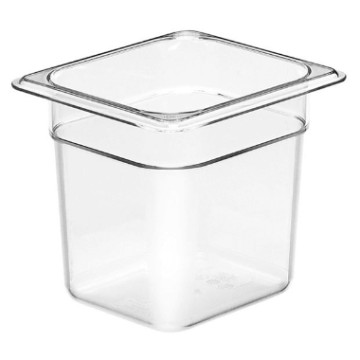 Cambro kantine 1/6-150 mm klar polycarbonat 17.6x16.2 cm
