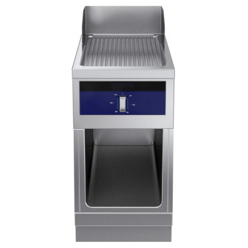 FLATGRILL KROM/RIFLET 1 SONE 1 SIDIG, H=700
