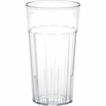 Glass 48.5 cl slagfast plast NT16 plastglass