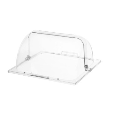 Rolltop presentasjonsdeksel GN 2/3, HENDI, kun rulle toppdeksel, 365x335x(H)175mm