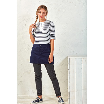 P133 Chino Waist Apron Stål