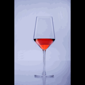Vinglass Lugano 37cl. høyde 23.4 cm  Bowl 8.3cm "krystall"