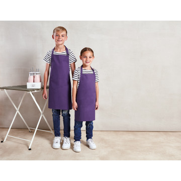 P149 Children's Bib Apron Marine 3/6