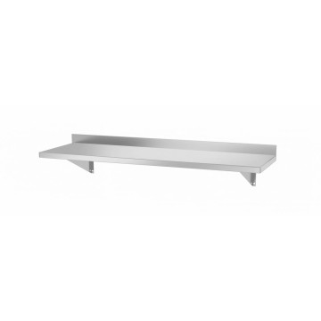 Vegghylle, med 2 braketter, HENDI, 1000x300x(H)250mm